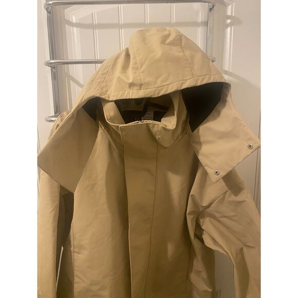 Nike x Matthew Williams MMW Cowl Hood Khaki Nylon Windbreaker Jacket Size XXL - Picture 4 of 13